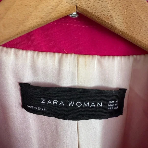 Zara Hot Pink Blazer Size M - Picture 13 of 13